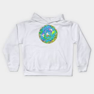 Mermaid Mandala Kids Hoodie